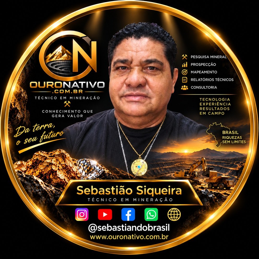 Sebastião Siqueira, Técnico em Mineração